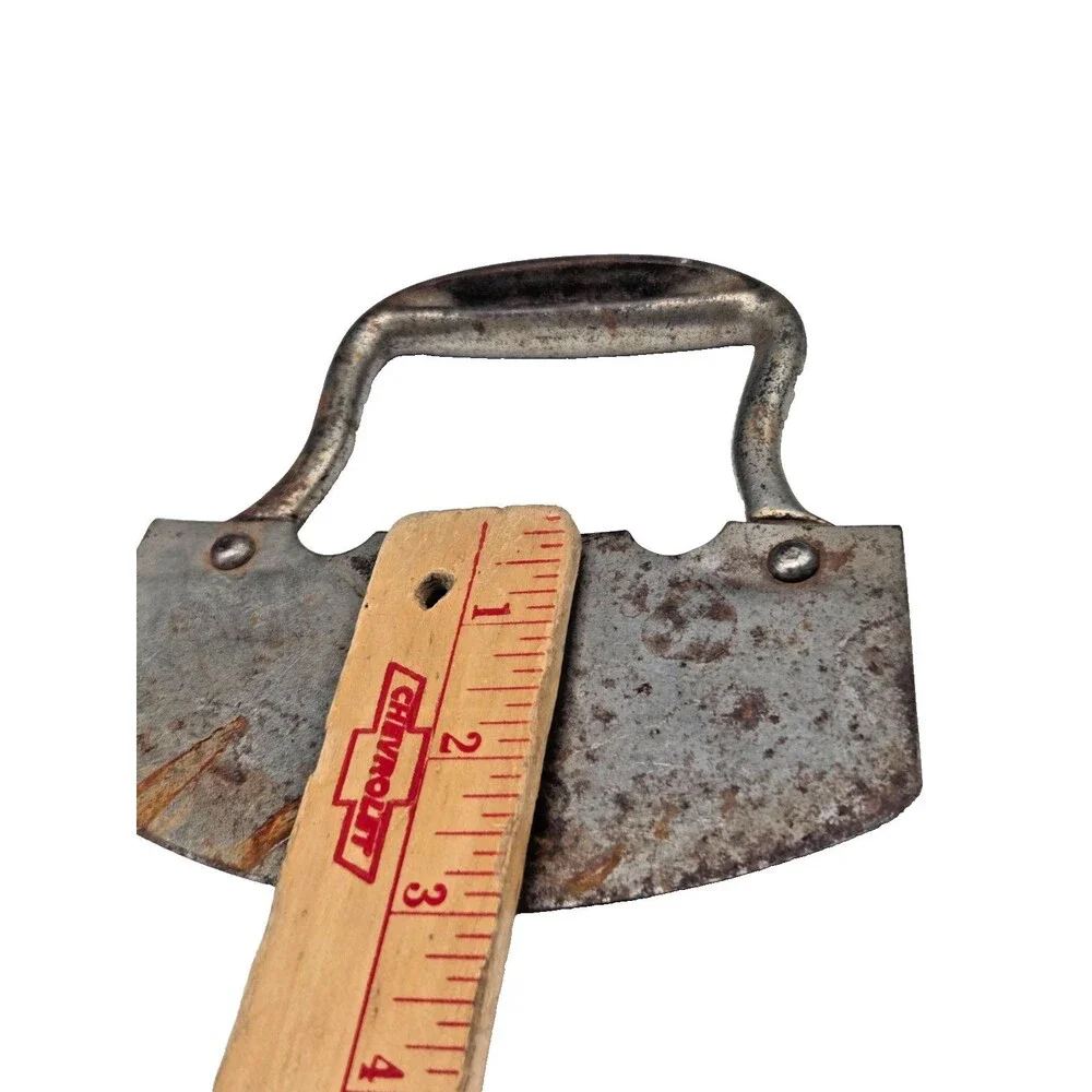 Vintage Rocking Food Chopper Mezzaluna